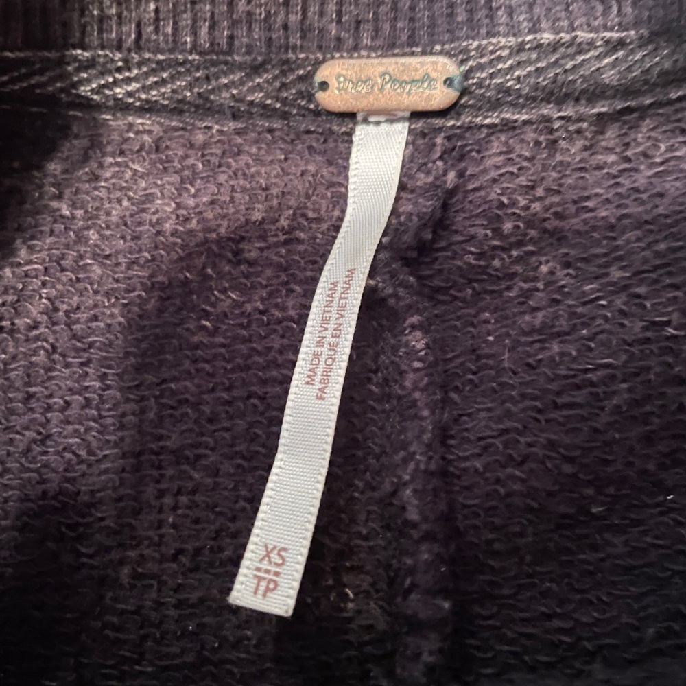 Free people Charcoal Sweater - Picture 2 of 2